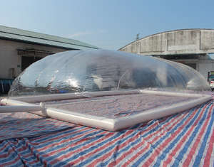 Dijual Penutup Tenda Penutup Kubah Matahari Kolam Renang Di Atas Tanah Air Tiup Musim Dingin - Product Image 3