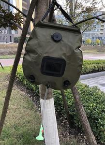 铁驴户外20L沐浴用品野营淋浴太阳能沐浴设备加热太阳能淋浴野营徒步配件
