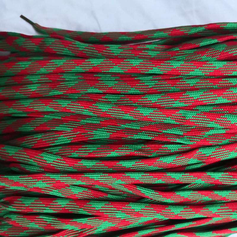 Rojo brillante y verde