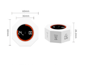 Google Time Management <strong>Countdown</strong> <strong>Timer</strong> Productivity Pomodoro Digital Study <strong>Timer</strong> for Kids Visual Kitchen Flip <strong>Timer</strong> - Product Image 5
