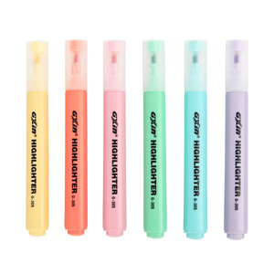 Gxin G-305/P工厂6色定制荧光笔记号笔套装水性学校办公室荧光笔 - Product Image 2