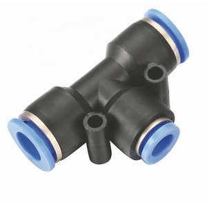 G-Thread Five <strong>Way</strong> One Touch Pneumatic Quick Tube Connector Push in Fitting - Product Image 2