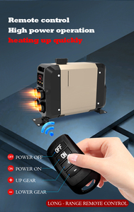 เครื่องทำอากาศร้อนสำหรับจอดรถ AIO 12V 24V 220V 5KW หน้าจอ LED ยิงน้ำมันดีเซลปริมาณการใช้เชื้อเพลิงต่ำ - Product Image 5