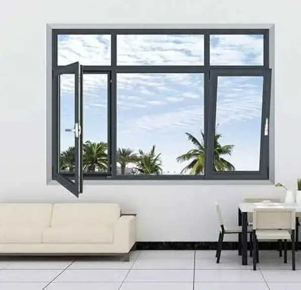 Раздвижные двери и окна TOMA из алюминиевого сплава с двойным стеклянным звуконепроницаемым окном