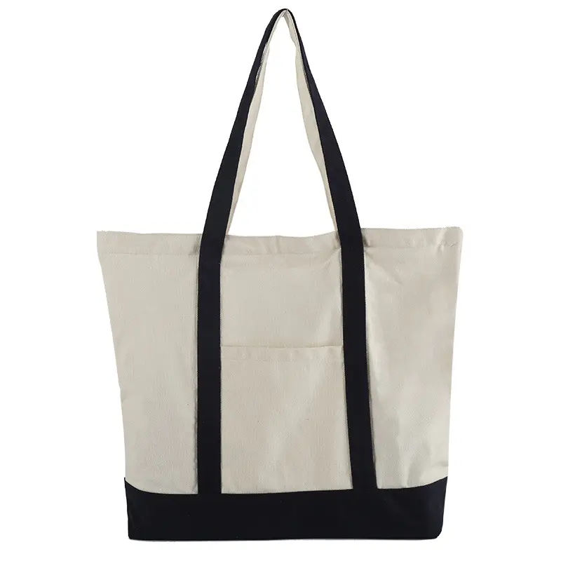 Простая хлопковая и льняная Холщовая Сумка YIMYIK, экологически чистая сумка, рекламная хлопковая ручная сумка для покупок