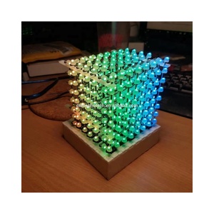 Özelleştirilmiş T1 3/4 renkli yanıp sönen WS2811 / WS2812 / ws2813 / ws2818 piksel RGB yayan LED 5mm diyot - Product Image 1