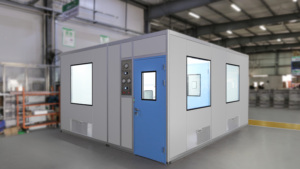 Tùy chỉnh xách tay Class 100 bụi-miễn phí Modular phòng sạch bán dẫn Micro sinh học phòng thí nghiệm phòng sạch - Product Image 3