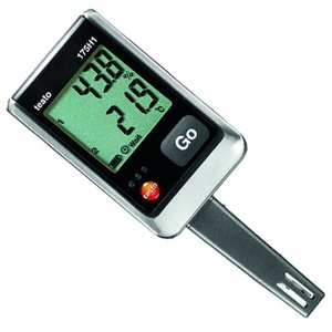Testo175 H1 <strong>Temperature</strong> and Humidity Data Logger with NTC Thermistor, <strong>External</strong> RH Probe - Product Image 3