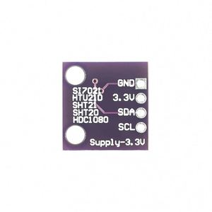 Temperatura Umidade <span class=keywords><strong>Sensor</strong></span> GY-213V-HTU21D HTU21D I2C Substituir SHT21 SI7021 HDC1080 Módulo