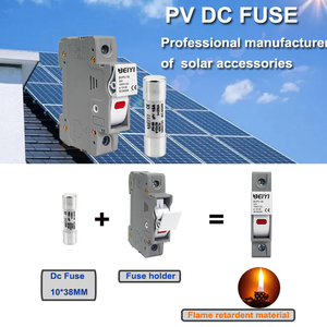 DINレールユニバーサルPVシステム1000v1500VDCヒューズ15a32aLEDインジケーター1Pソーラーヒューズ16aDC - Product Image 2