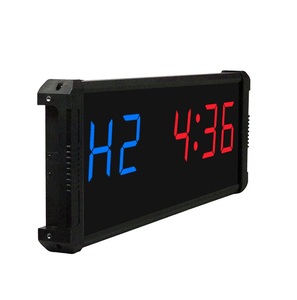 Design nuovo di zecca 4 pollici 6 cifre LED palestra allenamento digitale Fitness Timer conto alla rovescia pugilato allenamento intervallo Timer orologio - Product Image 3