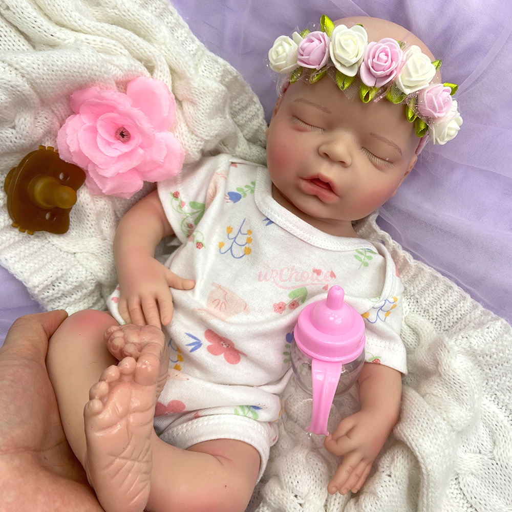 Niña pintada de 18 pulgadas.#1