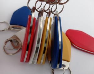 Özelleştirilmiş baskı Nfc anahtarlık etiketi akıllı Rfid anahtarlık Nfc Keyfob N215 Keyfob RFID akıllı Keyfob - Product Image 5