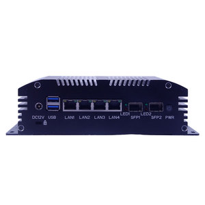 Intel 6th 3865u işlemci gömülü pfsense güvenlik duvarı mini pc 4lan 2sfp optifical fiber veri sunucusu için - Product Image 1