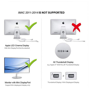 QGeeM <strong>HDMI</strong> Male to <strong>Mini</strong> <strong>DisplayPort</strong> Female Converter Adapter Cable 4K <strong>Mini</strong> DP Mirror Display Adaptor for PC Computer - Product Image 6