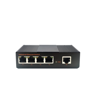 Commutatore industriale del monitoraggio di sicurezza di tipo rotaia di grado 100m Gigabit con rete IP del connettore RJ45 - Product Image 2