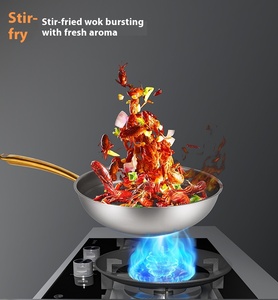 Tinh Khiết Titan 4-Mảnh Đồ Nấu Nướng Thiết Lập Không Dính Không Có Áo Khoác Công Nghệ Tri-Ply Thép Không Gỉ An Toàn Cho Lò Nướng Cảm Ứng Chảo - Product Image 4