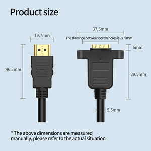 Venta al por mayor Cable de vídeo HD 2,1 Hdmi 48Gbps 60Hz Puerto de pantalla a 8K 4K Proyección de pantalla para REPRODUCTOR DE TV de ordenador - Product Image 3