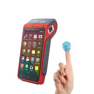 Ручной NFC Android POS точка продажи системы POS оборудование 4G POS терминал с считывателем отпечатков пальцев Z100 - Product Image 1