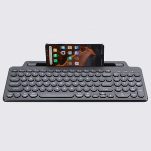 BT Wireless Touchpad BT Key Board with Built-In Holder Easy Media <strong>Control</strong> Office Laptop Tablet Phone Computer <strong>Keyboard</strong> - Product Image 3