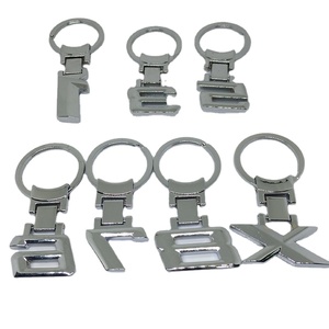 AA00845 mektup alaşım Metal araba logosu mektup Chaveiro anahtarlık anahtarlık anahtarlık anahtarlık M serisi için - Product Image 1