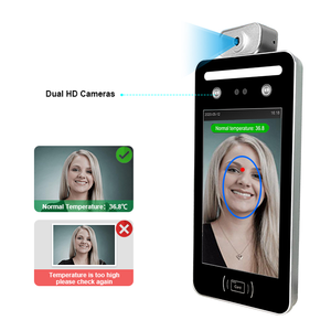 8&quot; Inch <strong>Face</strong> <strong>Recognition</strong> Free SDK Built-in Card QR Code Reader Body Temperature Measurement Facial <strong>Recognition</strong> Access Control - Product Image 4