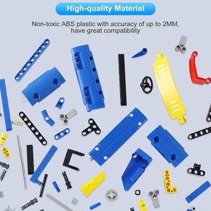 DIY şarj edilebilir uzaktan kumanda öğrenme araba yapı kiti araba tuğla setleri rc araba yapı kiti rc yapı kitleri - Product Image 3