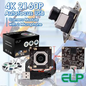 ELP Autofocus 4K Webcam Module with Microphone for PC Laptop Computer IMX415 Mini UVC USB <strong>Camera</strong> Machine Vision for Raspberry PI - Product Image 6