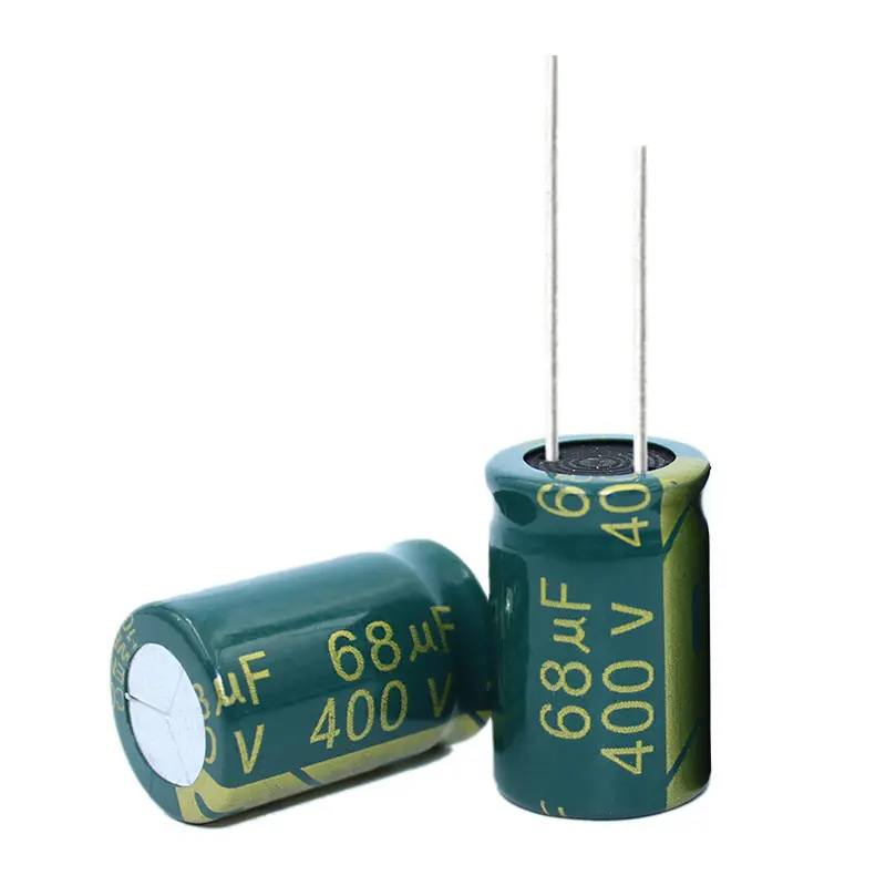 Fábrica original 400V 68UF 16*25mm estoque lote 250V 1000Uf 16000Uf 350V Capacitor eletrolítico