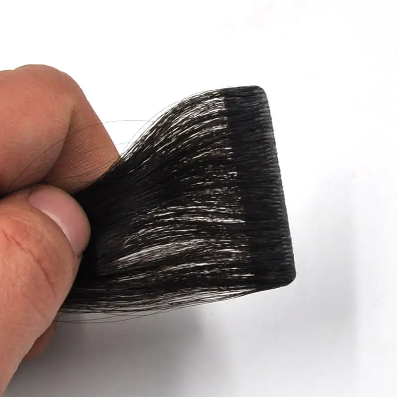 L'estensione dei capelli del nastro dei capelli umani russi a doppia estrazione europea inietta il nastro di trama della pelle invisibile nelle estensioni dei capelli umani