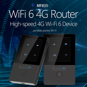 Мини-роутер Karbor MF835 с поддержкой 4G LTE, беспроводной, с аккумулятором 2100 мАч, Wi-Fi 6 и слотом для SIM-карты - Product Image 2