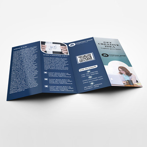 Custom Glossy Paper <strong>Flyers</strong> Print Advertising Printing Service Pamphlet - Product Image 5