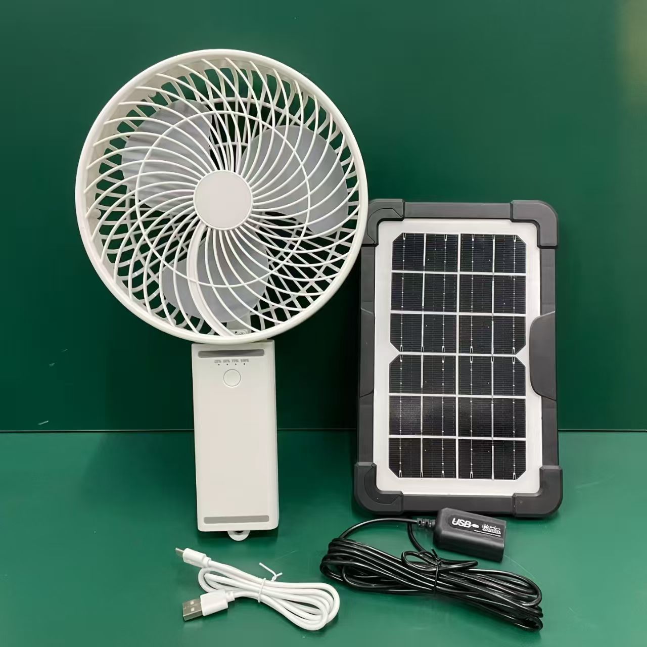 White+Solar panel