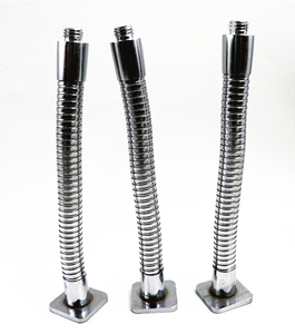 Ống Dệt Kim Không Gỉ/Kẹp Đen/Lò Xo Thép Linh Hoạt Cho Cực Chrome Chủ Linh Hoạt Cổ Ngỗng Đèn Dây Kẹp - Product Image 2