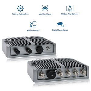Linux PC M12 impermeabile molte porte con Ce Rohs Fcc prova impermeabile certificazione Linux Mini PC incorporato