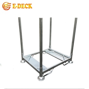Büyük çanta için soğuk oda dikey istiflenebilir taşıma Metal depolama kutusu Post palet üretmektedir - Product Image 4