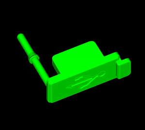 免费样品硅胶软微型USB和C型盖便携式橡胶防尘塞保护器 - Product Image 1