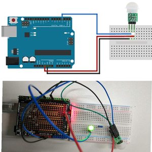 Mini MÓDULO DE Detector PIR infrarrojo AIsmartlink para interruptor de Sensor de cuerpo Arduino con Cable Dupont Sensor de movimiento humano