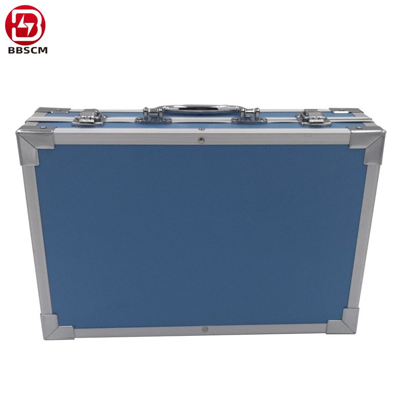 Boîte en aluminium 145, pinceau, bleu diamant - double couche