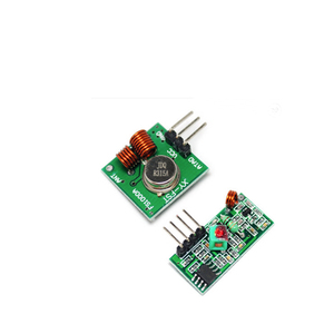 Kit trasmettitore + ricevitore 433 mhz modulo ricetrasmettitore Super rigenerativo ad alta frequenza modulo RF - Product Image 3