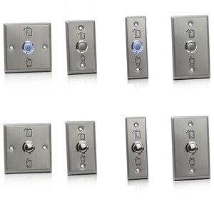 Pulsante della porta interruttore aperto della porta di rilascio in acciaio inossidabile interruttore a pulsante di uscita del controllo degli accessi - Product Image 1