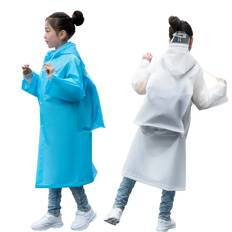 Impermeabile antipioggia per bambini giacca antipioggia per ragazze ragazzi Poncho sottile stampa cartone animato impermeabile per bambini