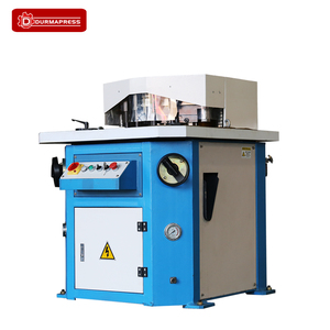 Máquina de muescas de esquina de cortador de ángulo ajustable de operación Simple automática del proveedor chino para chapa - Product Image 1