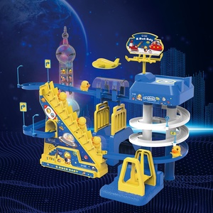 <span class=keywords><strong>B</strong></span>. Ördek yüksek ABS elektrikli slayt parça otomatik merdiven tırmanma eğitici oyuncaklar DIY Model oyuncak çocuklar