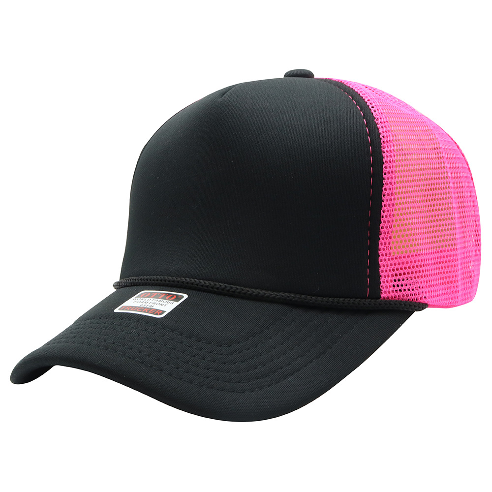 Negro + Rosa fluorescente red roja