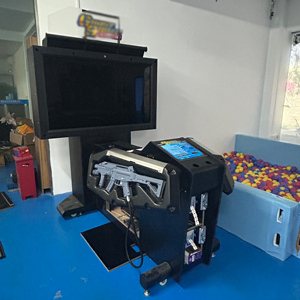 工厂定制图案双人战斗射击枪投币射击游戏街机机 - Product Image 1