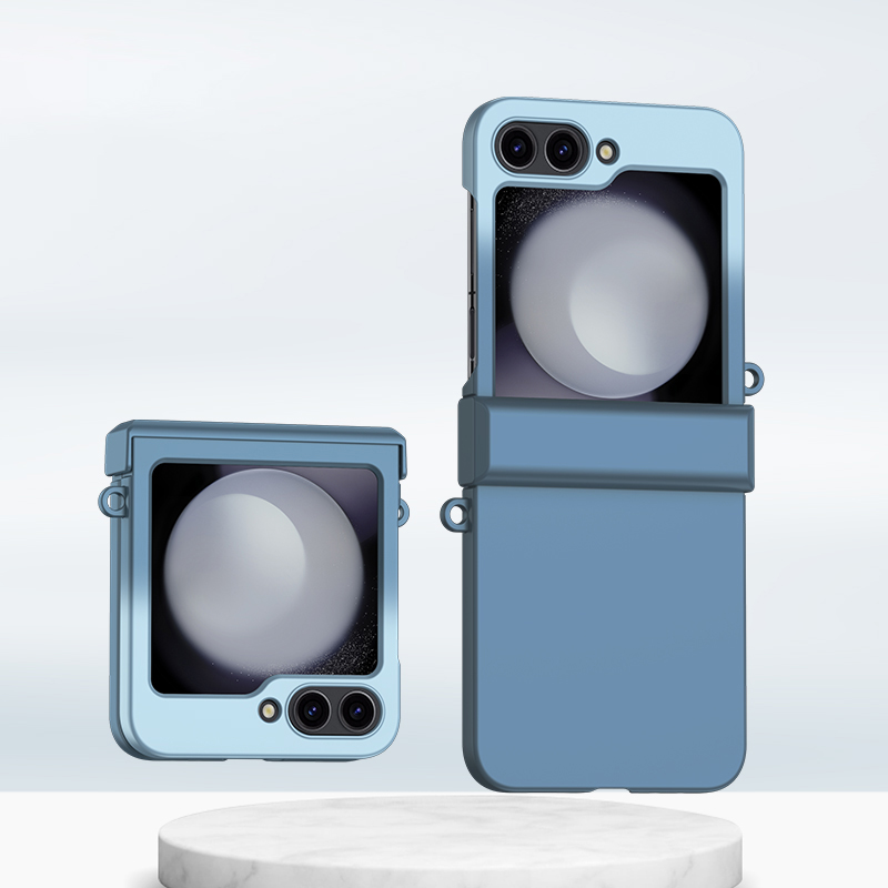Bleu clair & bleu (charnière)