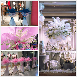 Large White Ostrich Plumes <strong>Feather</strong> For Carnival Festival Wedding Party Decoration Natural Bulk Supply Cheap Sale Washed Pattern - Product Image 4