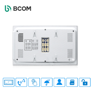 El más nuevo teléfono de puerta Tuya APP Wi-Fi con tarjeta SD de 32GB Grabación de videos Fotos Sistema de intercomunicación de video de 4 cables