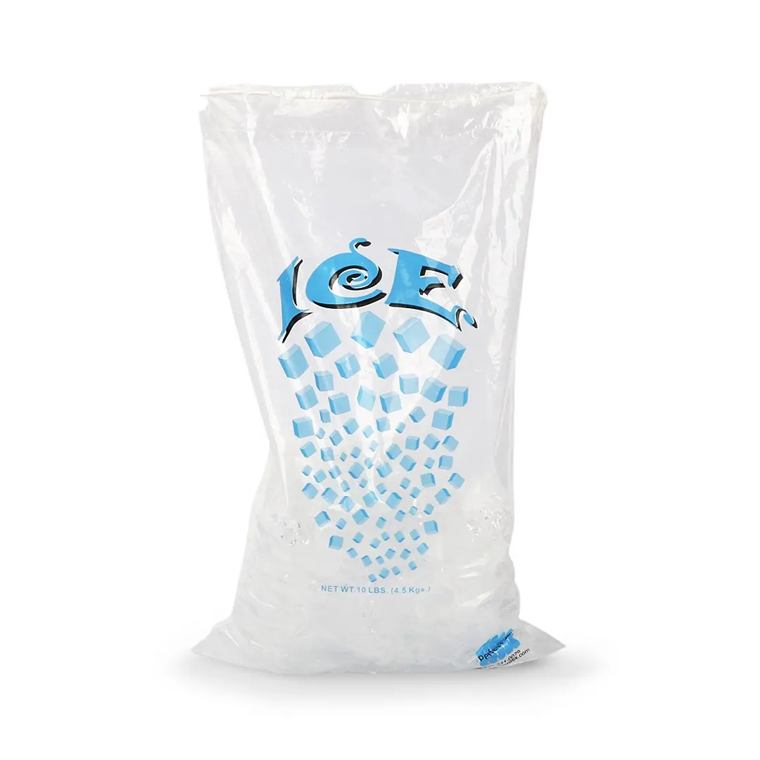Hot Sele Einweg-Eis beutel Kunststoff-Eiswürfel beutel Einweg-Eis kühler beutel